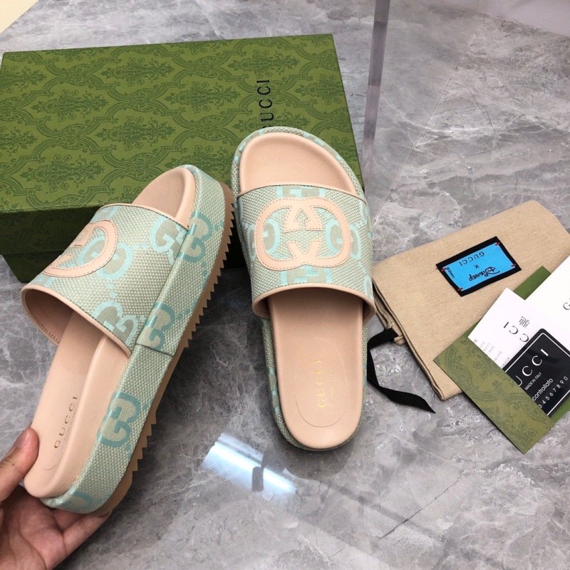 Gucci Shoes厚底拖鞋