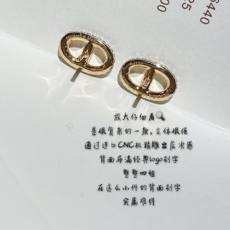 Hermes Necklace, Earring