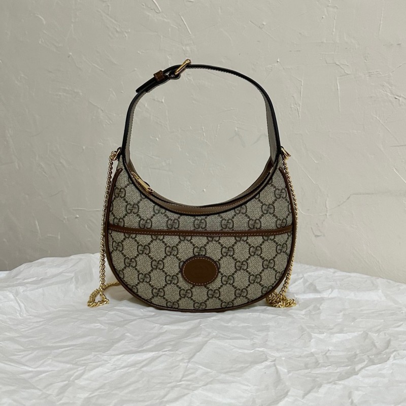 Gucci 半月链条mini手袋